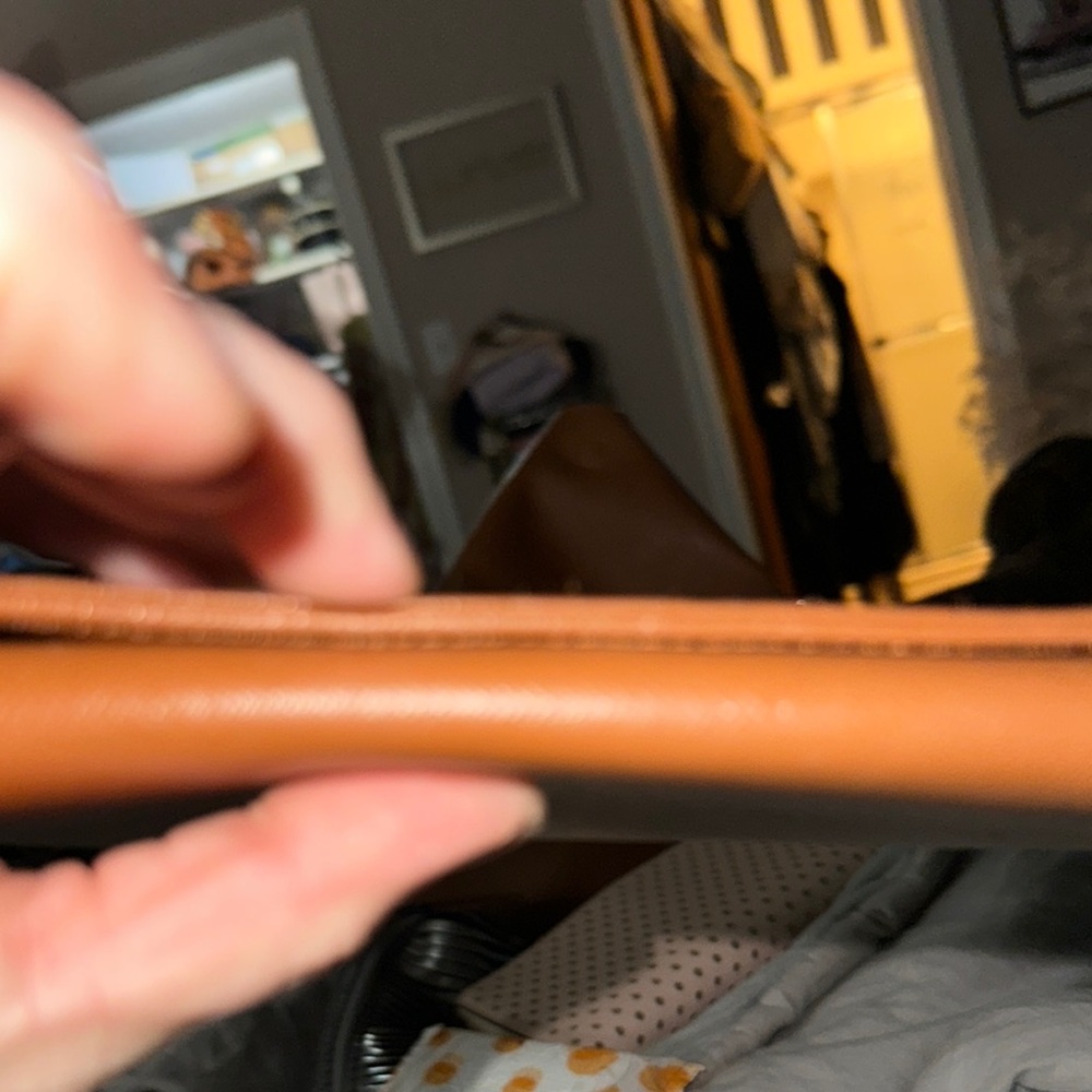 Tory Burch Tan Leather Wallet - Picture 11 of 11